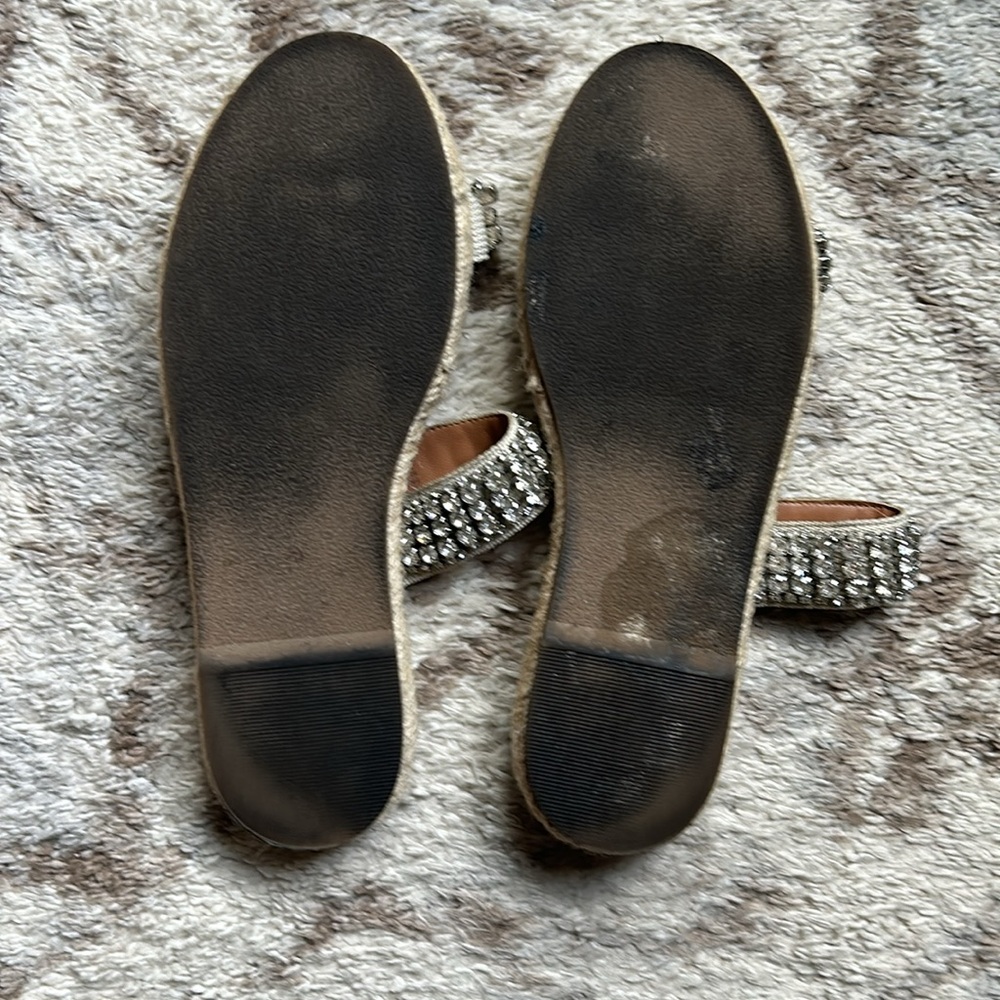Steve Madden Rhinestone Sandals - Picture 2 of 4